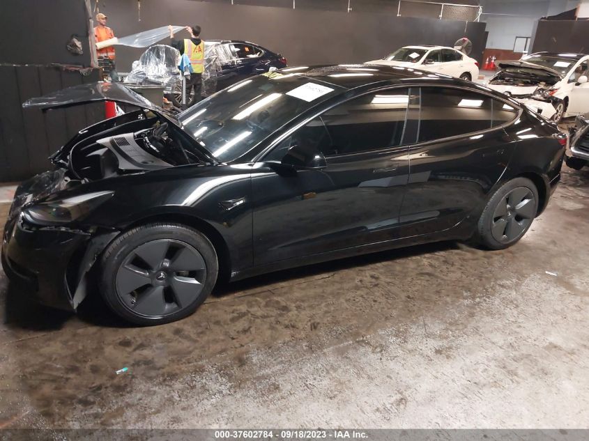 2021 TESLA MODEL 3 STANDARD RANGE PLUS - 5YJ3E1EA6MF922222
