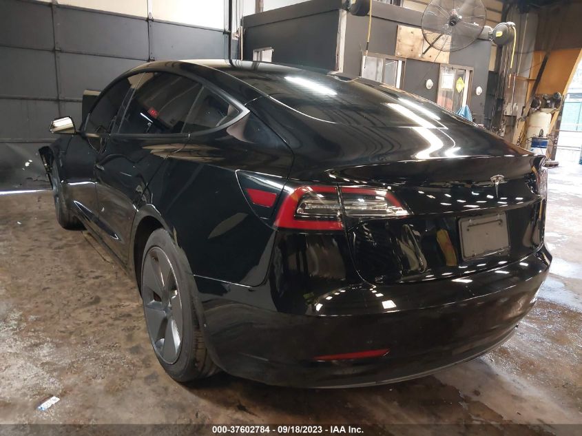 2021 TESLA MODEL 3 STANDARD RANGE PLUS - 5YJ3E1EA6MF922222