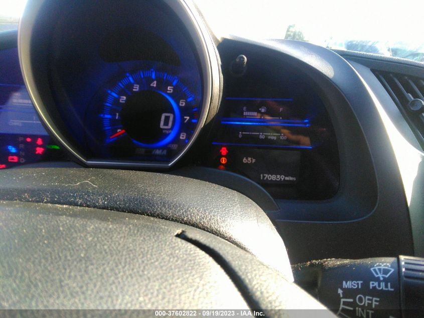 2013 HONDA CR-Z JHMZF1D4XDS002422