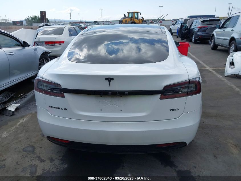 2016 TESLA MODEL S 90D/70D/75D/60D/85D - 5YJSA1E25GF172204