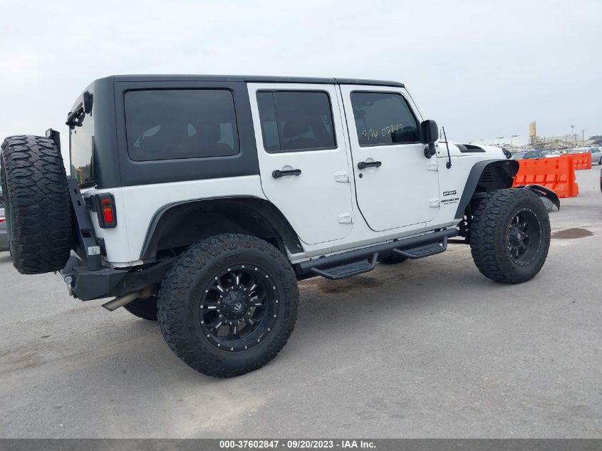 2017 JEEP WRANGLER UNLIMITED SPORT - 1C4BJWDG3HL704672