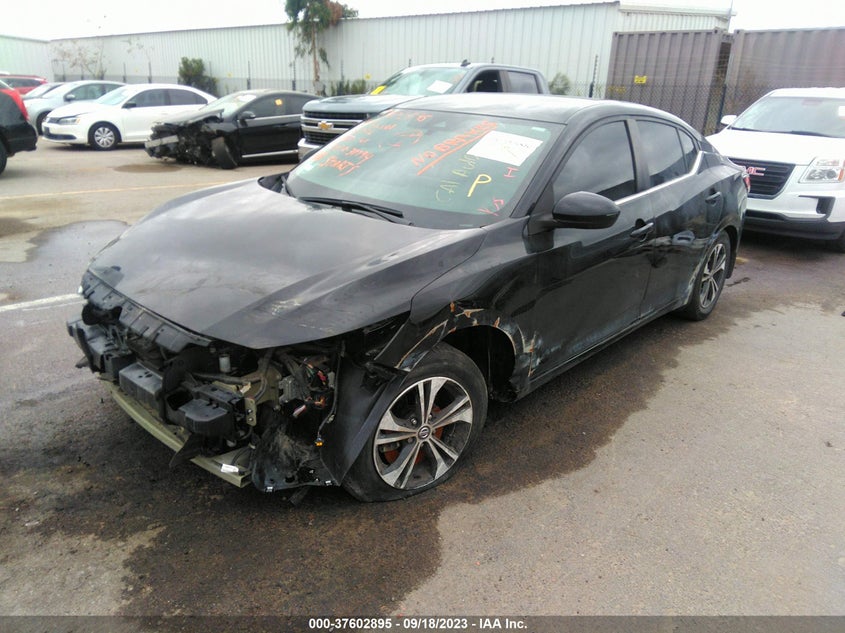 VIN 3N1AB8CV9MY264515 2021 NISSAN SENTRA SV