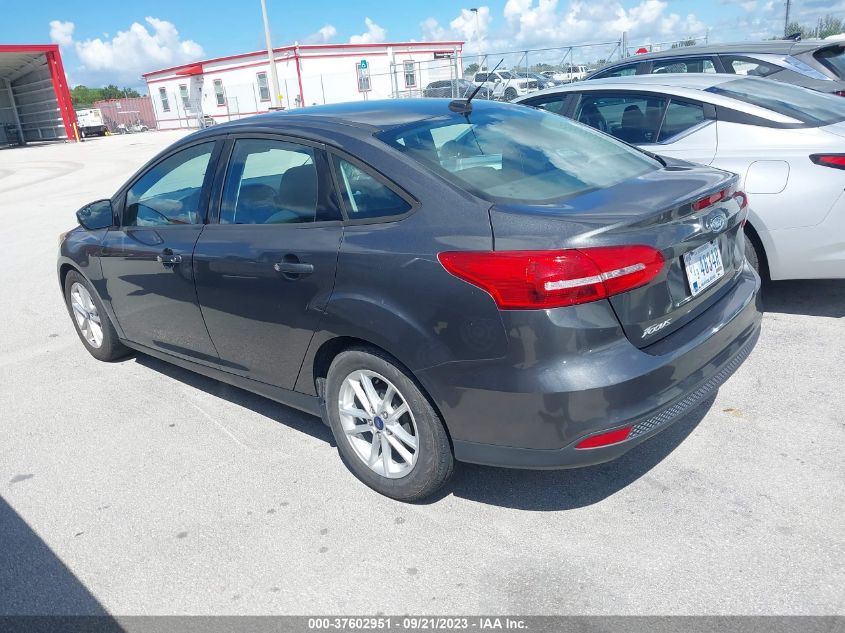 2016 FORD FOCUS SE - 1FADP3F27GL365605