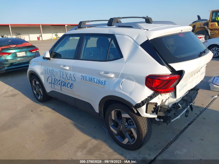 2021 HYUNDAI VENUE SEL/DENIM - KMHRC8A36MU119171