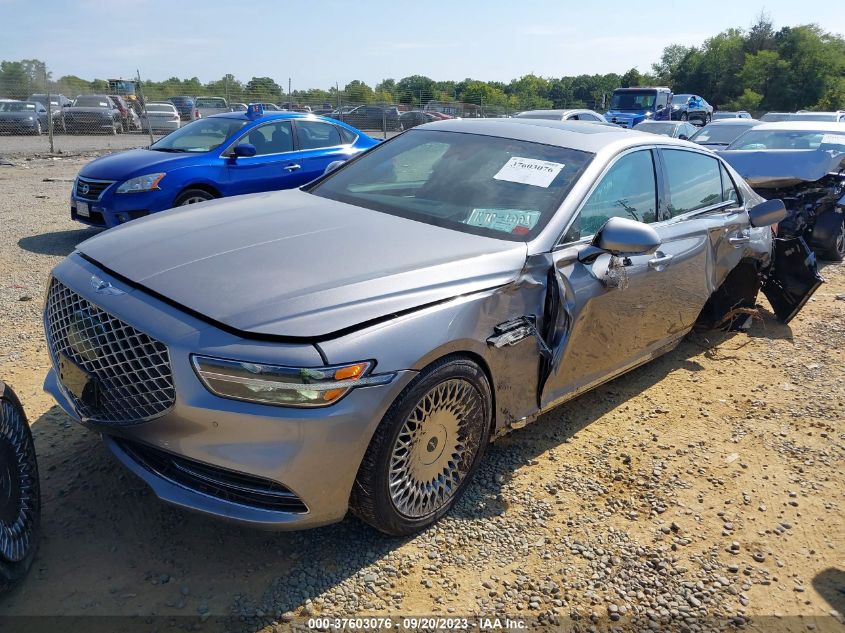 2021 GENESIS G90 5.0L ULTIMATE KMTF54PH7MU086373