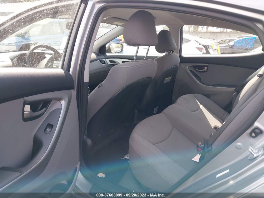 2016 HYUNDAI ELANTRA SE - KMHDH4AE1GU483380
