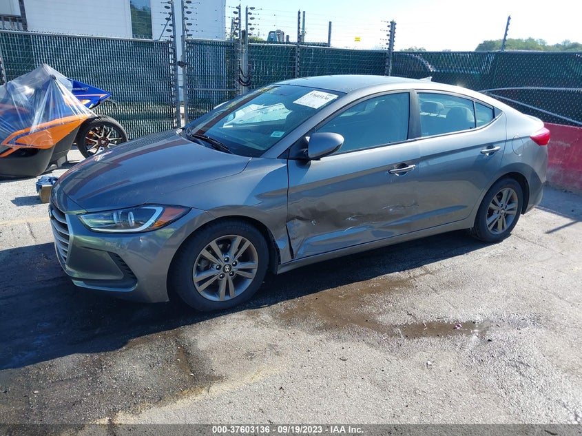 VIN 5NPD84LF3JH327739 2018 HYUNDAI ELANTRA SEL
