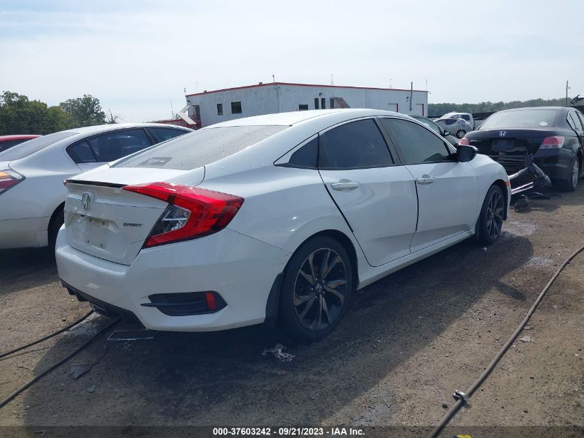VIN 2HGFC2F82KH555607 2019 HONDA CIVIC SEDAN SPORT