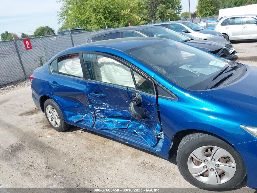 2013 HONDA CIVIC SDN LX - 2HGFB2F54DH566572