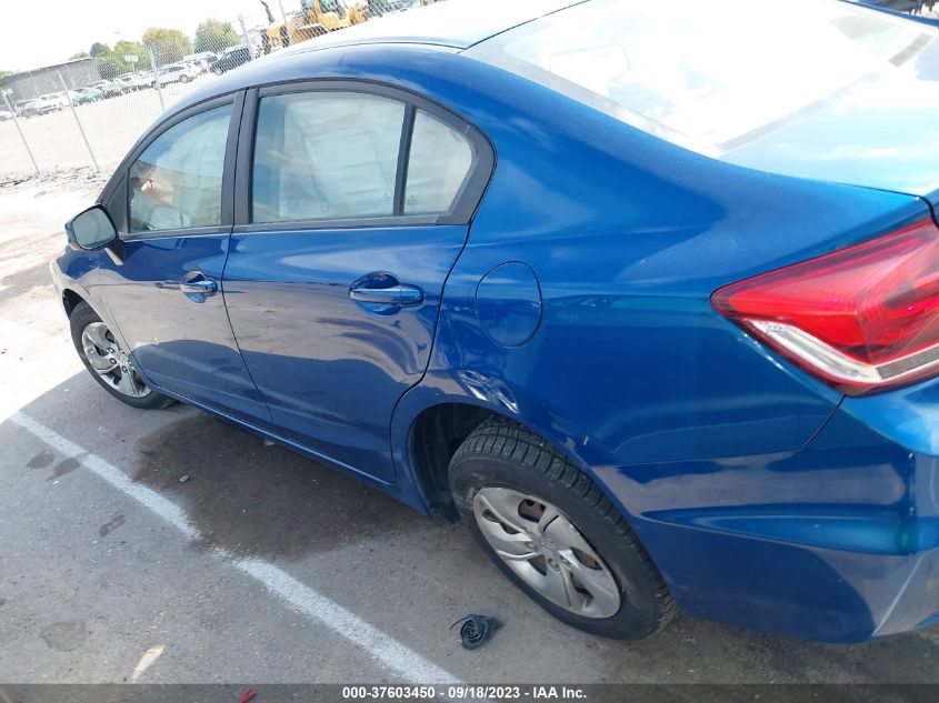 2013 HONDA CIVIC SDN LX - 2HGFB2F54DH566572