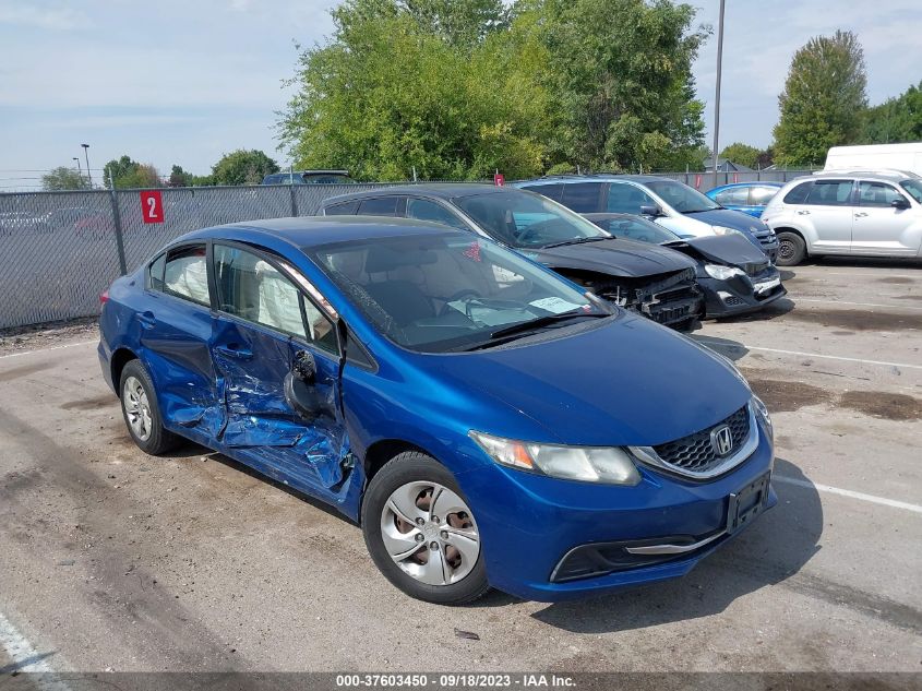 2013 HONDA CIVIC SDN LX - 2HGFB2F54DH566572