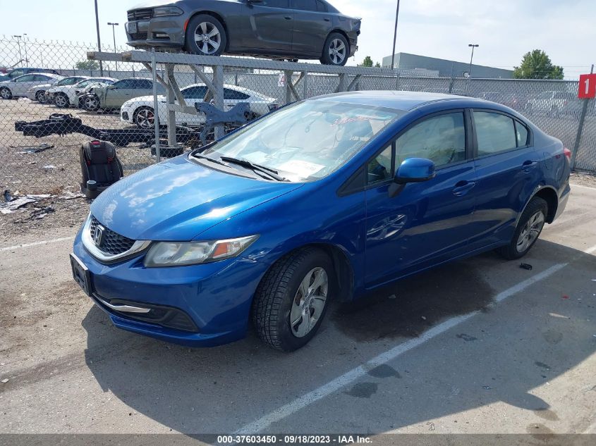 2013 HONDA CIVIC SDN LX - 2HGFB2F54DH566572
