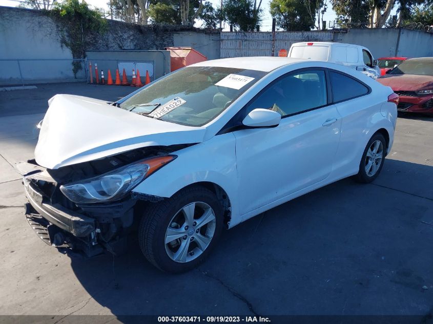 2013 HYUNDAI ELANTRA COUPE GS PZEV KMHDH6AE5DU001520