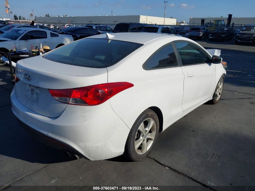 2013 HYUNDAI ELANTRA COUPE GS PZEV KMHDH6AE5DU001520