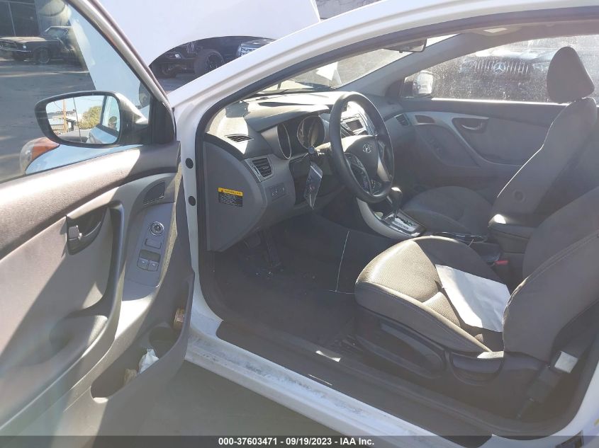 2013 HYUNDAI ELANTRA COUPE GS PZEV KMHDH6AE5DU001520