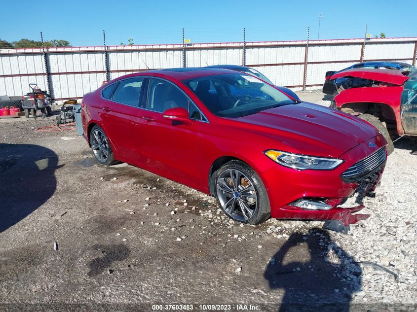 3FA6P0K93JR107133 FORD FUSION TITANIUM/PLATINUM 2018