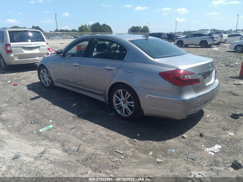 2013 HYUNDAI GENESIS 3.8L - KMHGC4DD3DU247968
