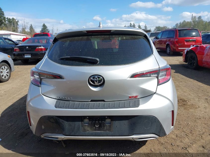 2019 TOYOTA COROLLA HATCHBACK SE/XSE JTNK4RBE2K3040135