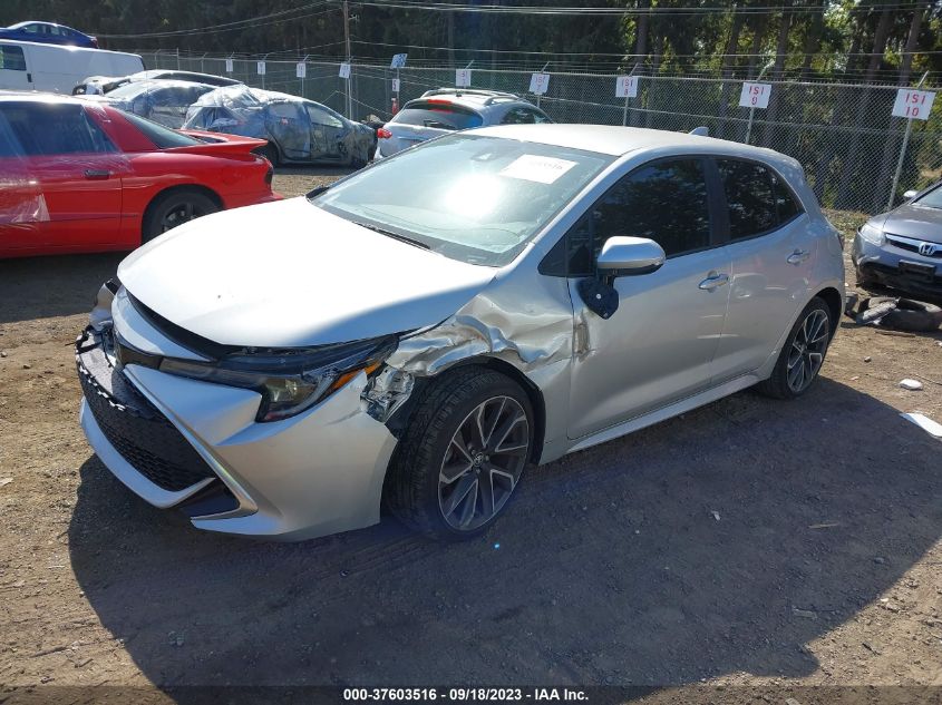2019 TOYOTA COROLLA HATCHBACK SE/XSE JTNK4RBE2K3040135