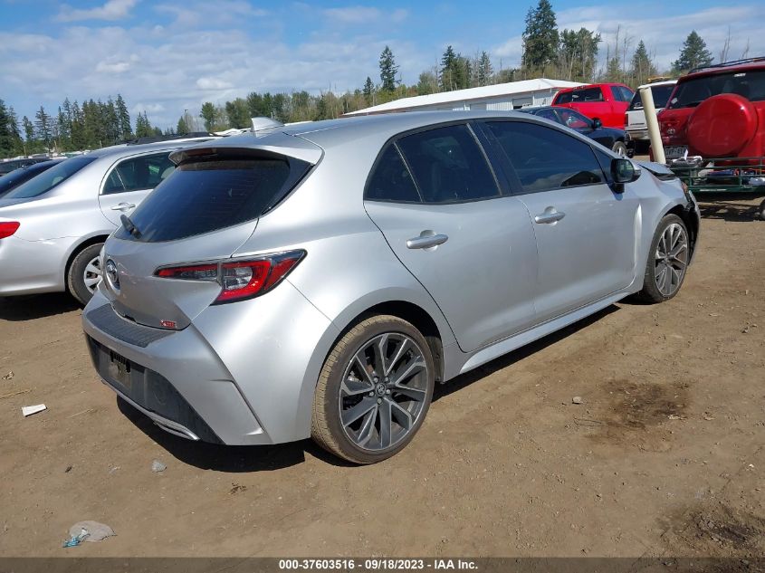 2019 TOYOTA COROLLA HATCHBACK SE/XSE JTNK4RBE2K3040135