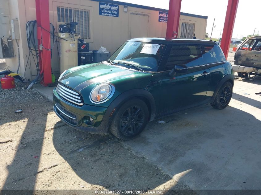 2013 MINI COOPER HARDTOP WMWSU3C56DT692479