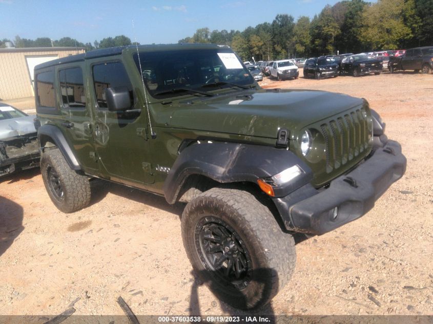 1C4HJXDNXLW346041 Jeep Wrangler Unlimited SPORT