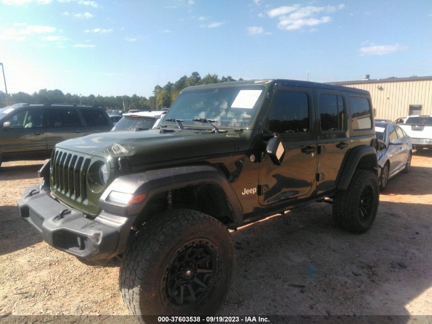 1C4HJXDNXLW346041 Jeep Wrangler Unlimited SPORT 2