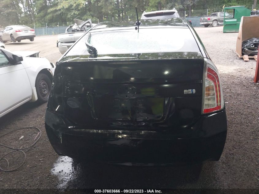 2013 TOYOTA PRIUS ONE/TWO/THREE/FOUR/FIVE - JTDKN3DU9D5658837