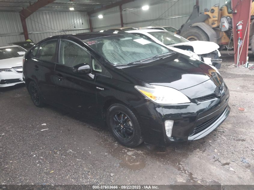 2013 TOYOTA PRIUS ONE/TWO/THREE/FOUR/FIVE - JTDKN3DU9D5658837