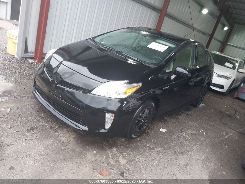 2013 TOYOTA PRIUS ONE/TWO/THREE/FOUR/FIVE - JTDKN3DU9D5658837