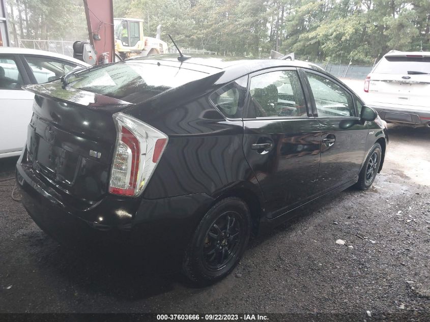 2013 TOYOTA PRIUS ONE/TWO/THREE/FOUR/FIVE - JTDKN3DU9D5658837