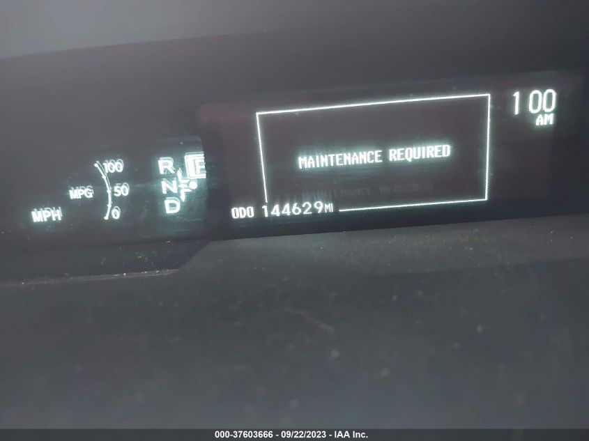 2013 TOYOTA PRIUS ONE/TWO/THREE/FOUR/FIVE - JTDKN3DU9D5658837