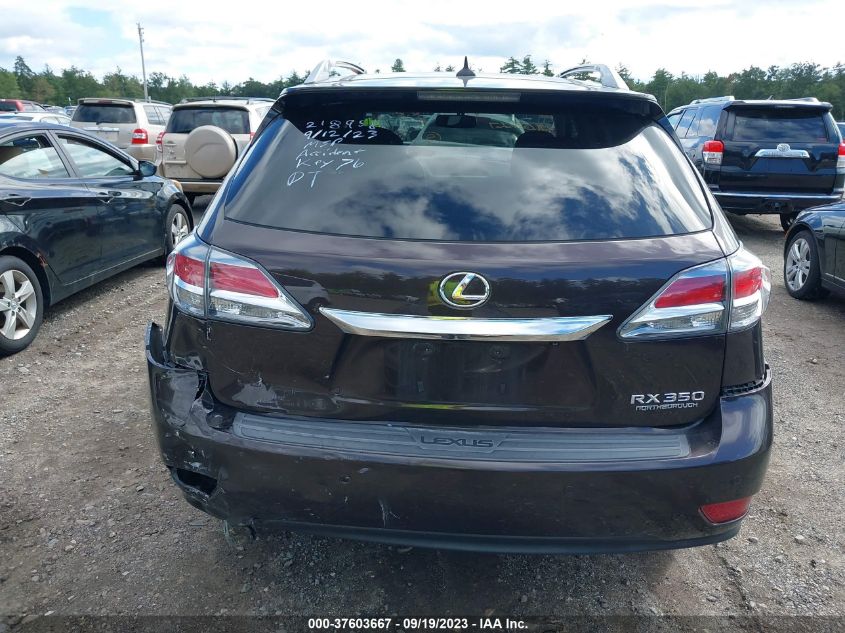 2013 LEXUS RX 350 - 2T2BK1BA0DC197340