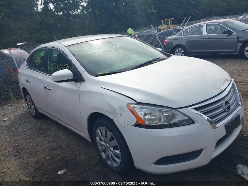 2014 NISSAN SENTRA S/FE+ S/SV/FE+ SV/SR/SL - 3N1AB7AP2EY261133