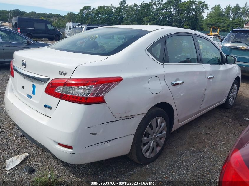 2014 NISSAN SENTRA S/FE+ S/SV/FE+ SV/SR/SL - 3N1AB7AP2EY261133