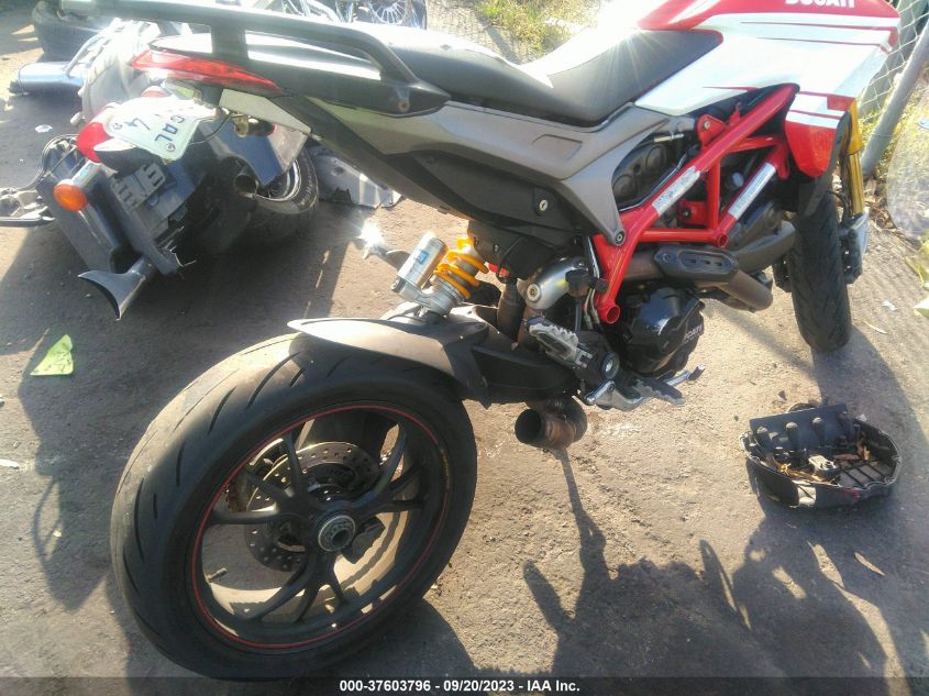 2016 DUCATI HYPERMOTARD 939 ZDM1YBJS4GB012244