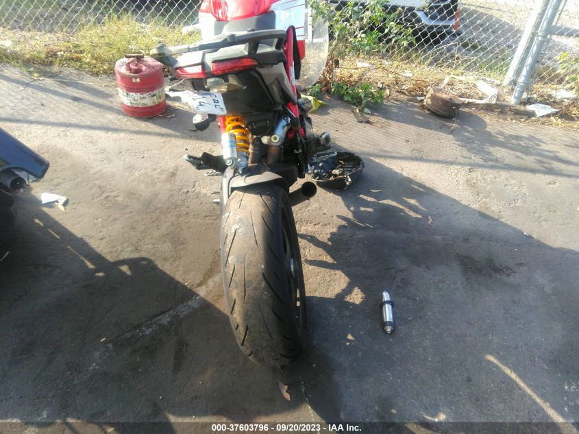 2016 DUCATI HYPERMOTARD 939 ZDM1YBJS4GB012244