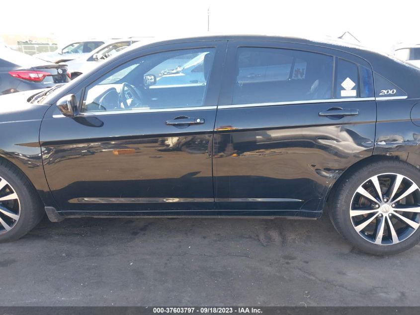 2013 CHRYSLER 200 LIMITED - 1C3CCBCG0DN508149