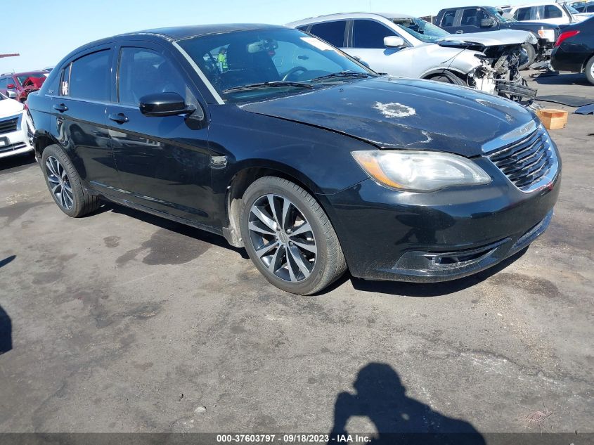 2013 CHRYSLER 200 LIMITED - 1C3CCBCG0DN508149