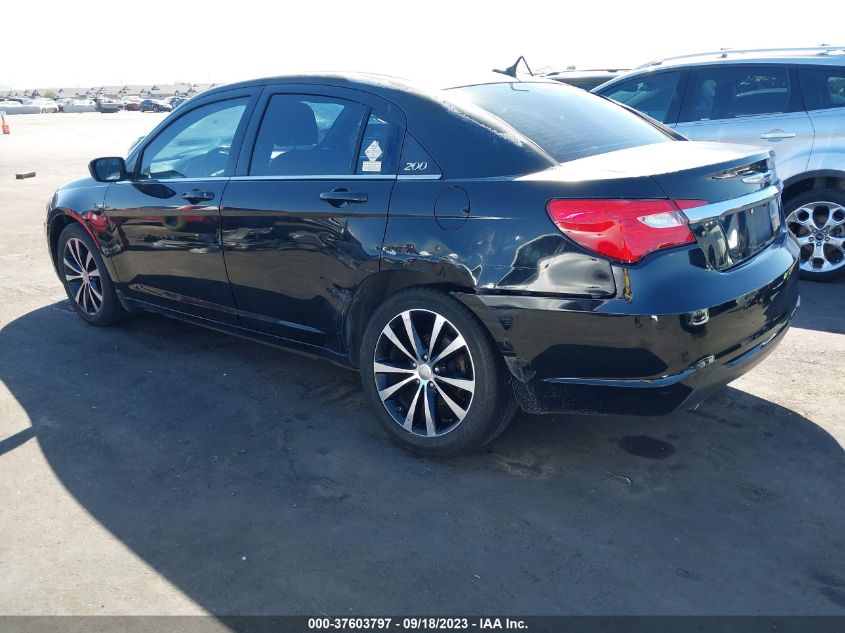 2013 CHRYSLER 200 LIMITED - 1C3CCBCG0DN508149