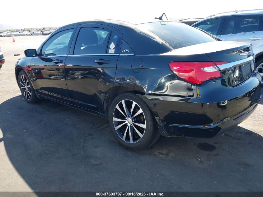 2013 CHRYSLER 200 LIMITED - 1C3CCBCG0DN508149