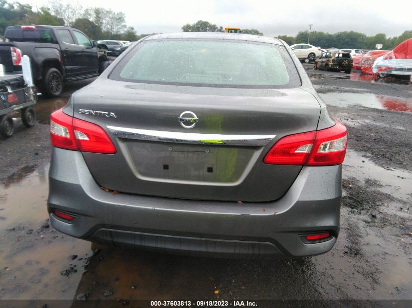 2016 NISSAN SENTRA SR/SL/S/SV/FE+ S - 3N1AB7AP8GY235929