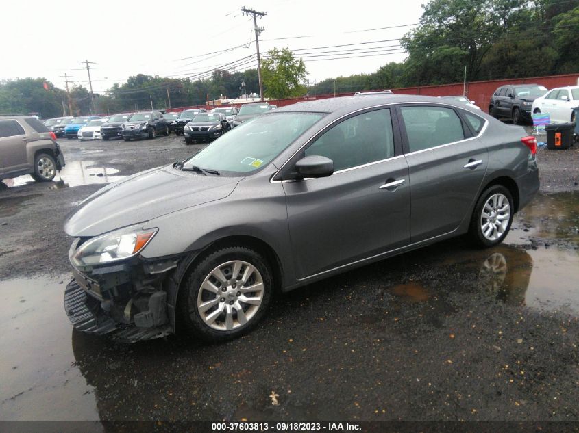 2016 NISSAN SENTRA SR/SL/S/SV/FE+ S - 3N1AB7AP8GY235929