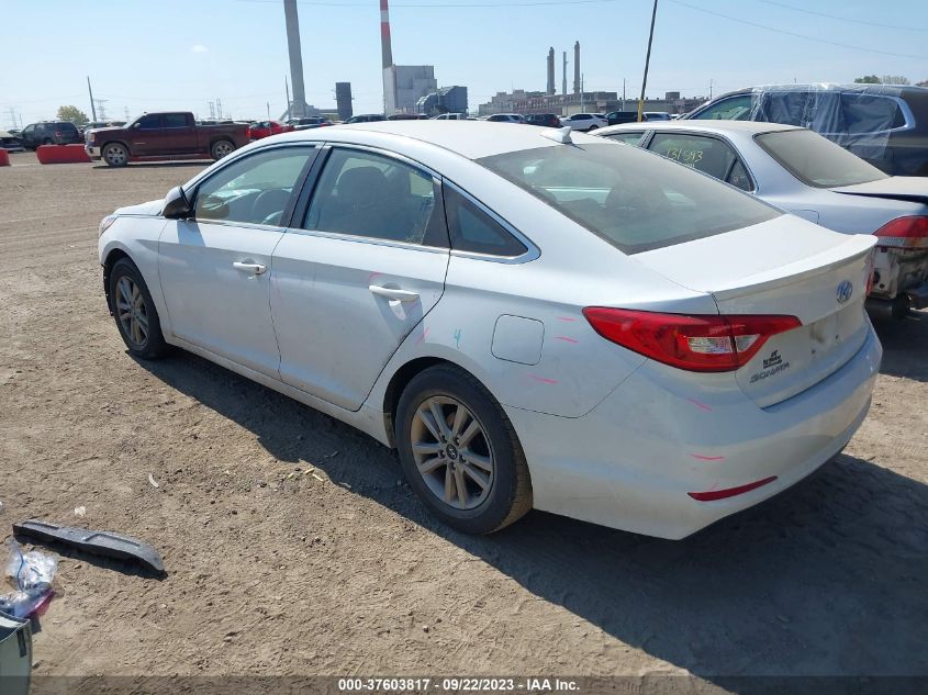 2015 HYUNDAI SONATA 2.4L SE - 5NPE24AF0FH073567