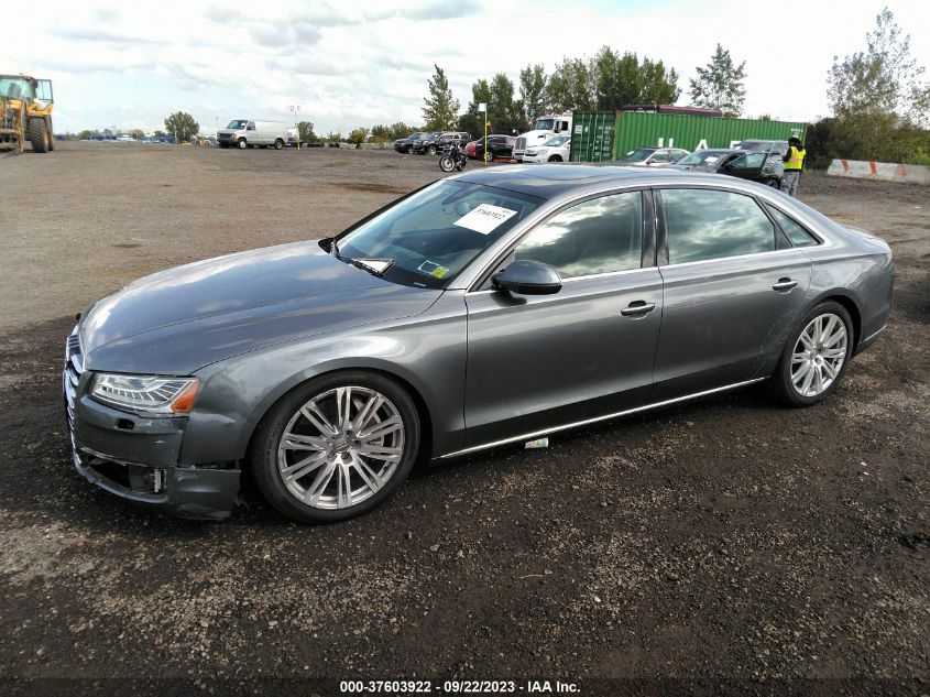 2015 AUDI A8 L 4.0T WAU32AFD5FN002391