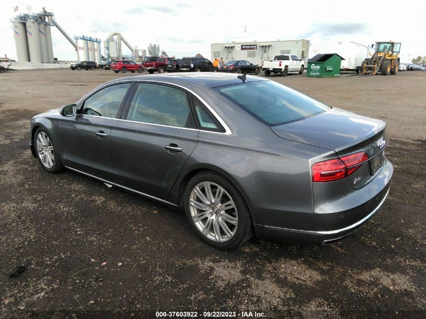 2015 AUDI A8 L 4.0T WAU32AFD5FN002391