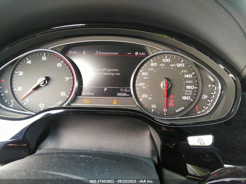 2015 AUDI A8 L 4.0T WAU32AFD5FN002391