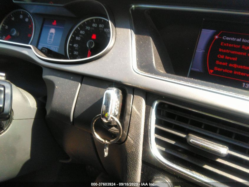 2013 AUDI A4 PREMIUM PLUS - WAUFFAFL1DN005147