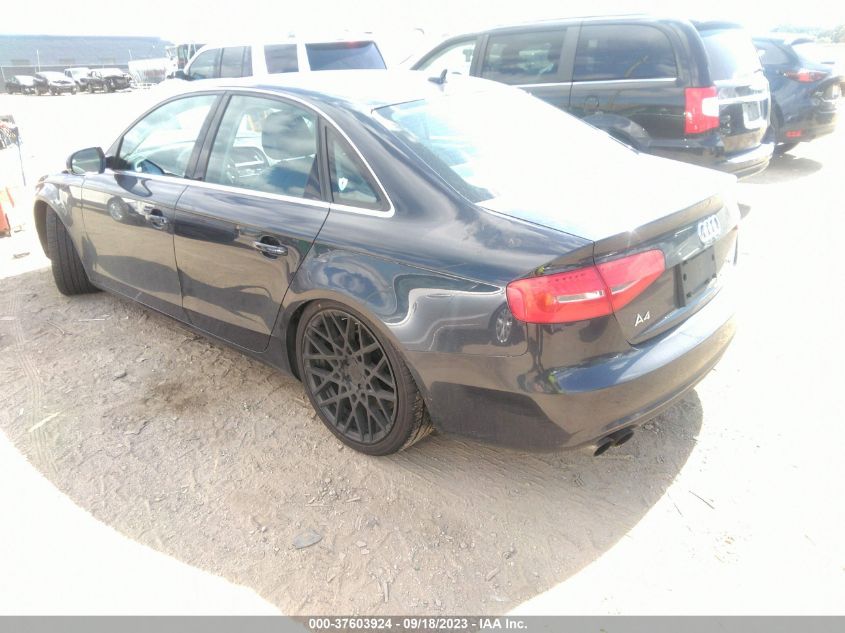 2013 AUDI A4 PREMIUM PLUS - WAUFFAFL1DN005147