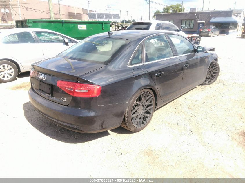 2013 AUDI A4 PREMIUM PLUS - WAUFFAFL1DN005147